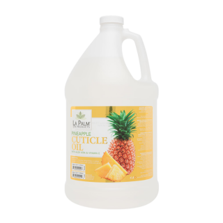 La Palm, Organic Clear Cuticle Oil, Pineapple, 1Gal KK
